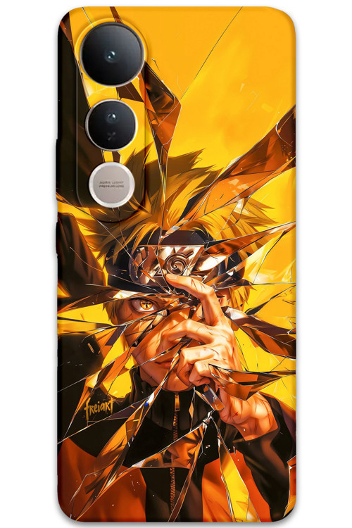 Vivo V50 Lite 4G Uyumlu Anime Desenli Telefon Kılıfı + Ekran Koruyucu - 5873