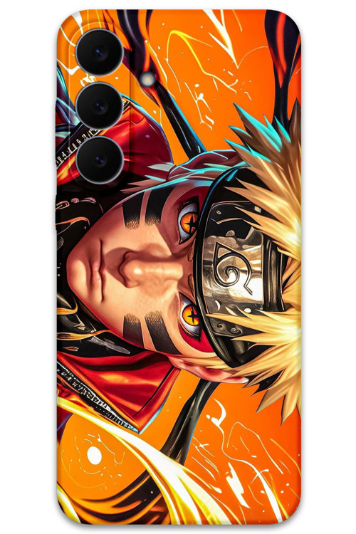 Galaxy S25 Fe Uyumlu Anime Desenli Telefon Kılıfı + Ekran Koruyucu - 5911