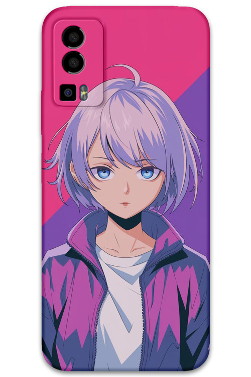 Gm 23 Uyumlu Anime Desenli Telefon Kılıfı + Ekran Koruyucu - 5742