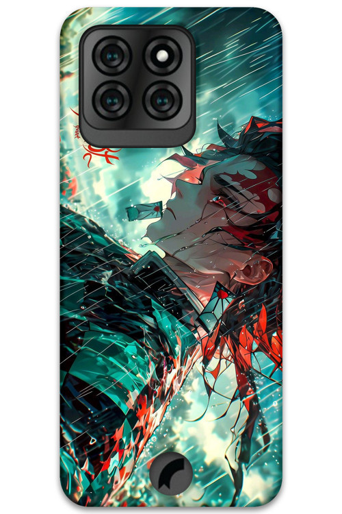 Reeder S71 Uyumlu Anime Desenli Telefon Kılıfı + Ekran Koruyucu - 5909