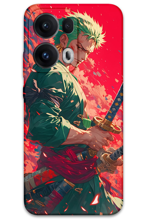 Oppo Reno 13 Pro 5G Uyumlu Anime Desenli Telefon Kılıfı + Ekran Koruyucu - 5894