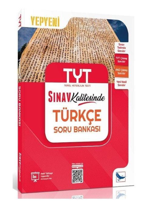 Sınav Yayınları YKS TYT Türkçe Sınav Kalitesinde Soru Bankası