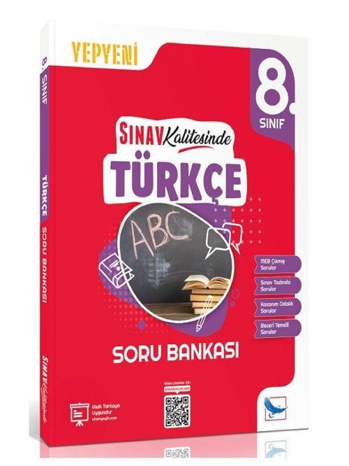 Sınav Yayınları 8. Sınıf Türkçe Sınav Kalitesinde Soru Bankası