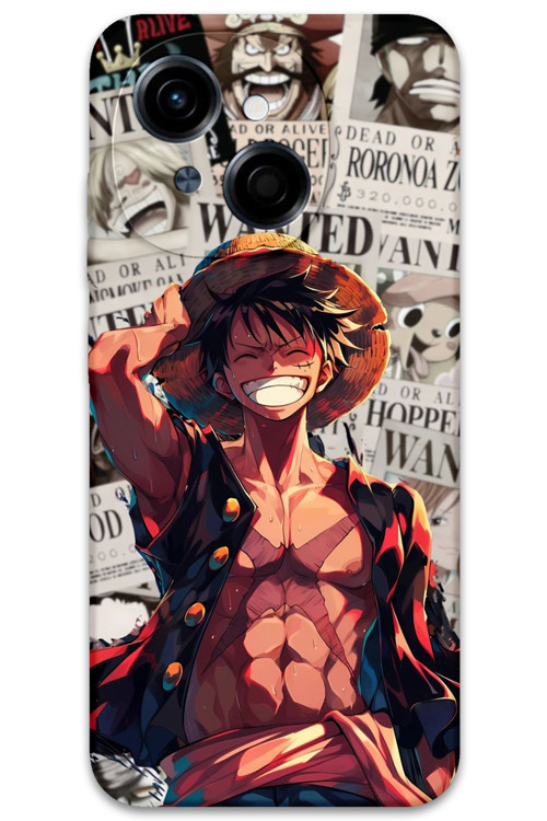 Tecno Spark Go 1 2025 Uyumlu Anime Desenli Telefon Kılıfı + Ekran Koruyucu - 5754