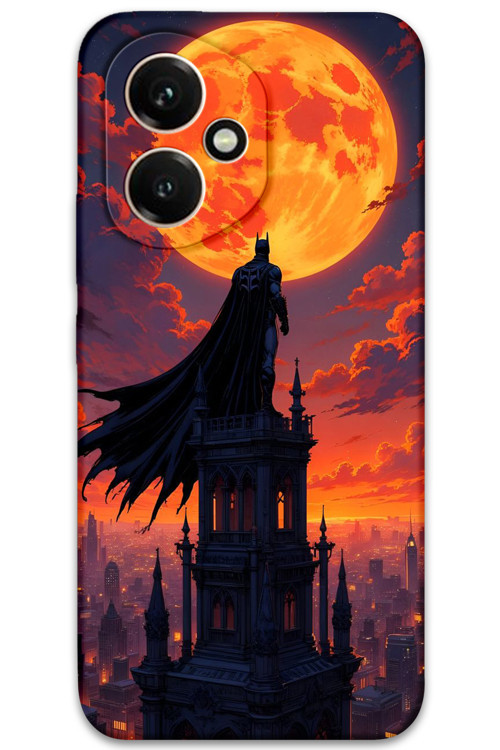 Honor 400 Uyumlu Batman Desenli Telefon Kılıfı + Ekran Koruyucu - 5829