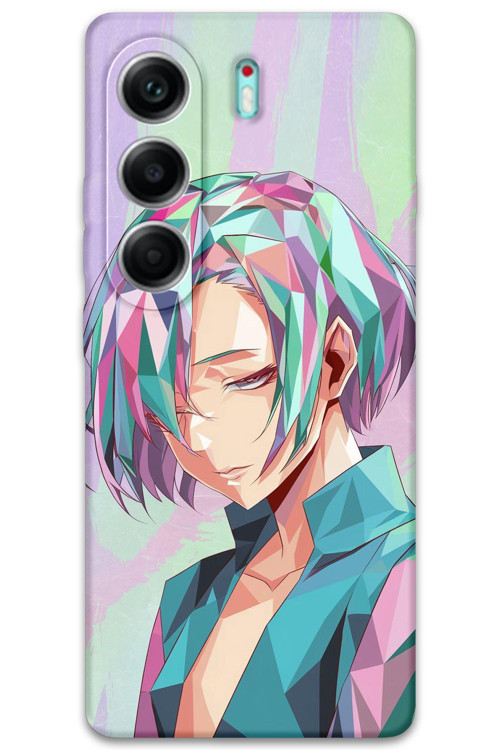 Tecno Camon 40 4G Uyumlu Anime Desenli Telefon Kılıfı + Ekran Koruyucu - 5743