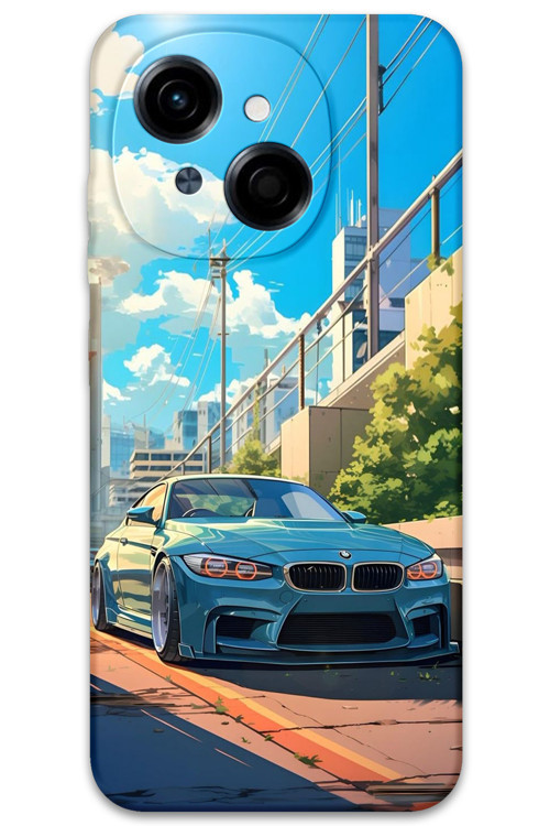 Tecno Spark Go 1 2025 Uyumlu Araba Desenli Telefon Kılıfı + Ekran Koruyucu - 5760