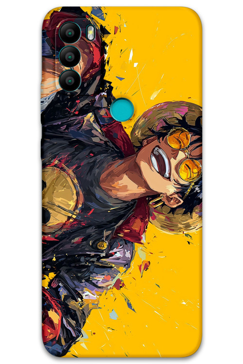Gm 21 Plus Uyumlu Anime Desenli Telefon Kılıfı + Ekran Koruyucu - 5916
