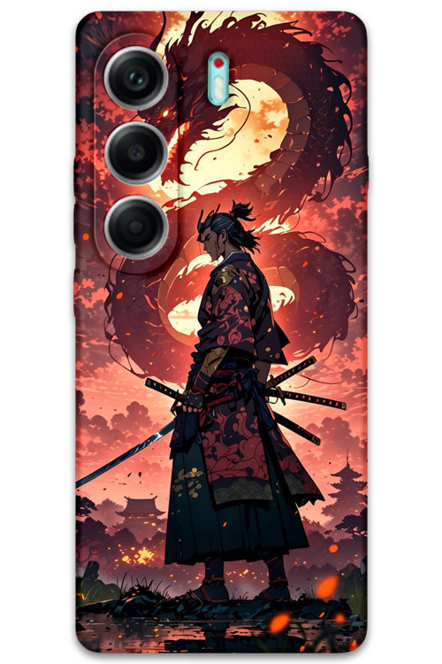 Tecno Camon 40 4G Uyumlu Anime Desenli Telefon Kılıfı + Ekran Koruyucu - 5751
