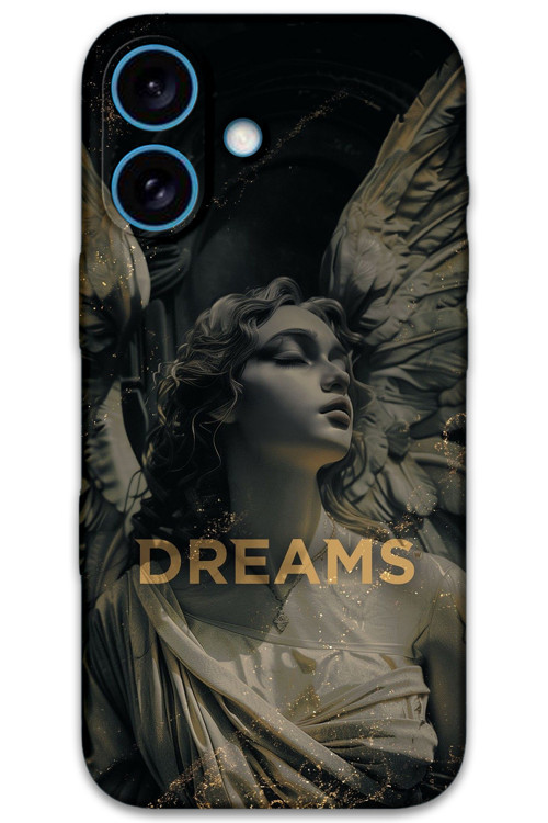 İphone 16 Uyumlu Retro Desenli Telefon Kılıfı + Ekran Koruyucu - 5832