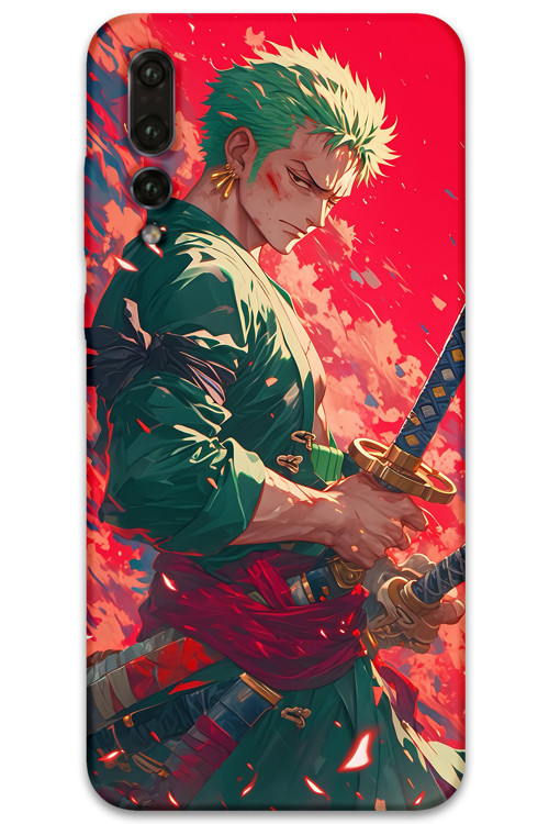Huawei P20 Pro Uyumlu Anime Desenli Telefon Kılıfı + Ekran Koruyucu - 5894