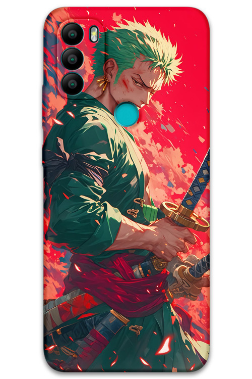 Gm 21 Plus Uyumlu Anime Desenli Telefon Kılıfı + Ekran Koruyucu - 5894