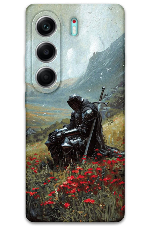 Tecno Camon 40 4G Uyumlu Retro Desenli Telefon Kılıfı + Ekran Koruyucu - 5840
