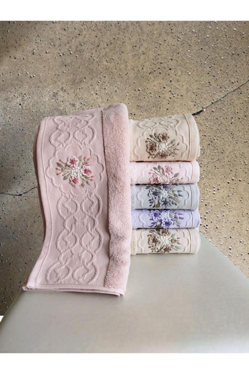 Ellite El İşi 3D Nakışlı 6 Adet 30X50 Cm Mutfak Havlusu %100 Pamuk