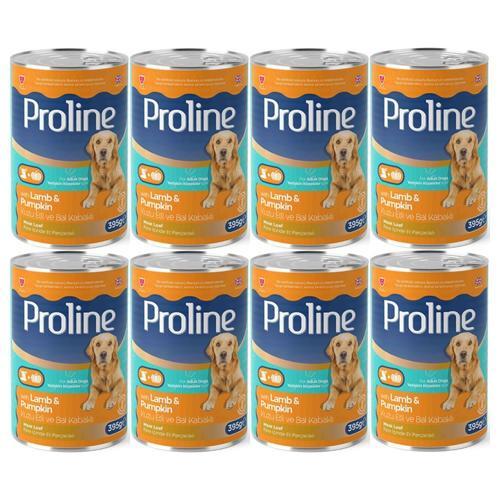 Kuzu Etli ve Bal Kabaklı Yetişkin Köpek Konservesi 395 Gr*8 Adet