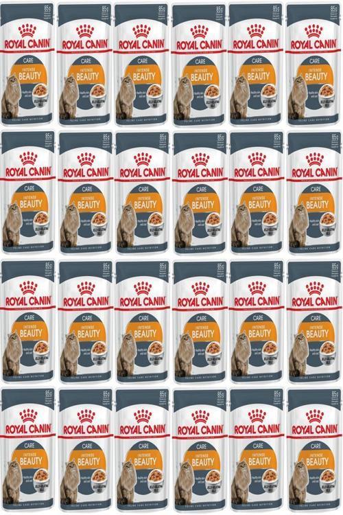 Intense Beauty Jel İçinde Yetişkin Kedi Konservesi 85gr 24 Adet