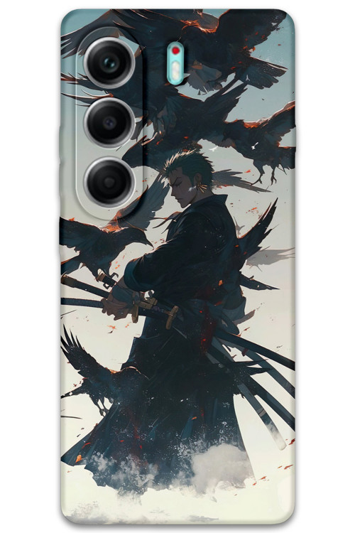 Tecno Camon 40 4G Uyumlu Anime Desenli Telefon Kılıfı + Ekran Koruyucu - 5892