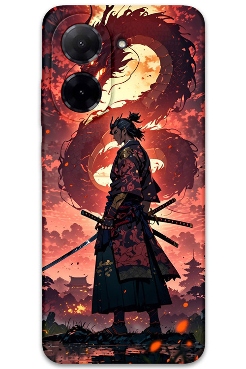 Xiaomi Redmi A5 4G Uyumlu Anime Desenli Telefon Kılıfı + Ekran Koruyucu - 5751