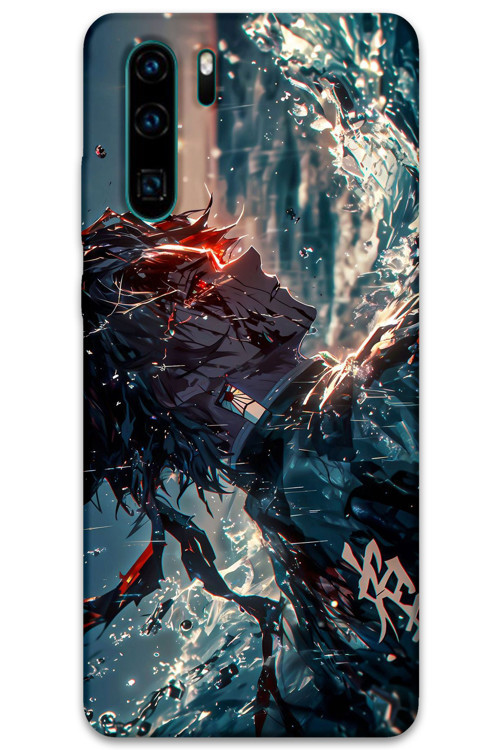 Huawei P30 Pro Uyumlu Anime Desenli Telefon Kılıfı + Ekran Koruyucu - 5749