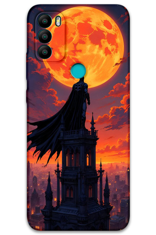 Gm 21 Plus Uyumlu Batman Desenli Telefon Kılıfı + Ekran Koruyucu - 5829