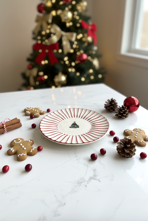 Christmas Garden Pasta Tabağı 21cm