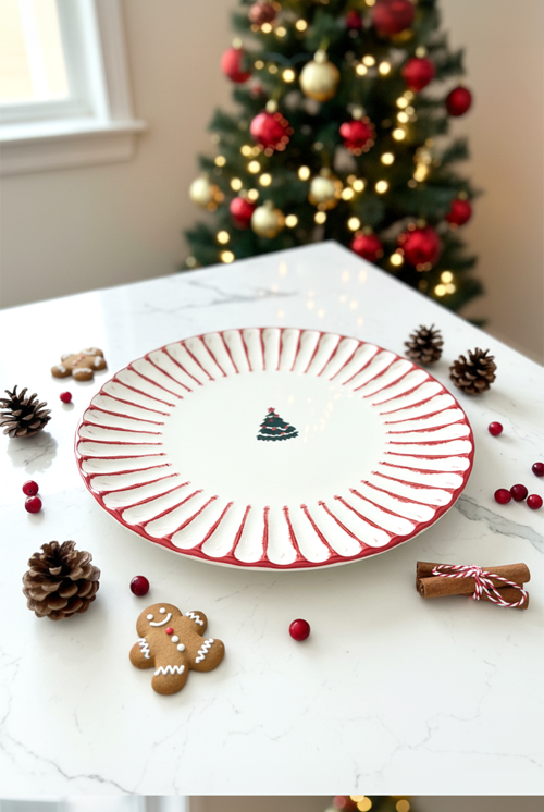 Christmas Garden Servis Tabağı 27cm