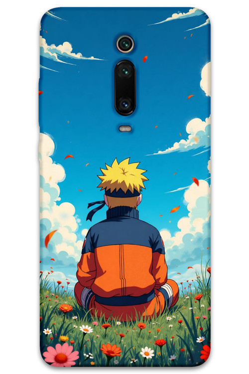 Xiaomi Mi 9T Uyumlu Anime Desenli Telefon Kılıfı + Ekran Koruyucu - 5747