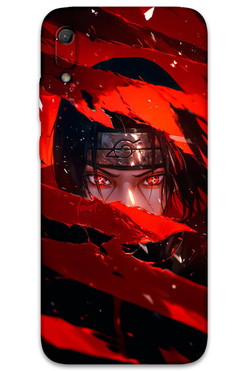 Huawei Y6 2019 Uyumlu Anime Desenli Telefon Kılıfı + Ekran Koruyucu - 5874
