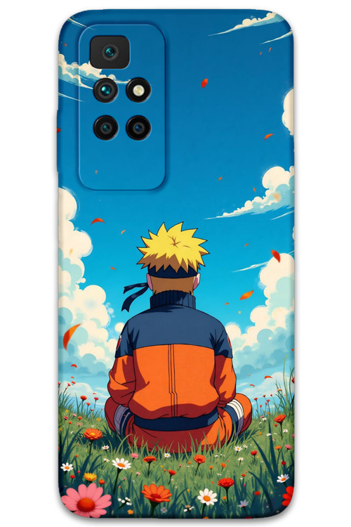 Xiaomi Redmi 10 Uyumlu Anime Desenli Telefon Kılıfı + Ekran Koruyucu - 5747