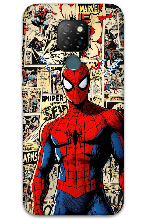 Gm 20 Uyumlu Spiderman Desenli Telefon Kılıfı + Ekran Koruyucu - 5931