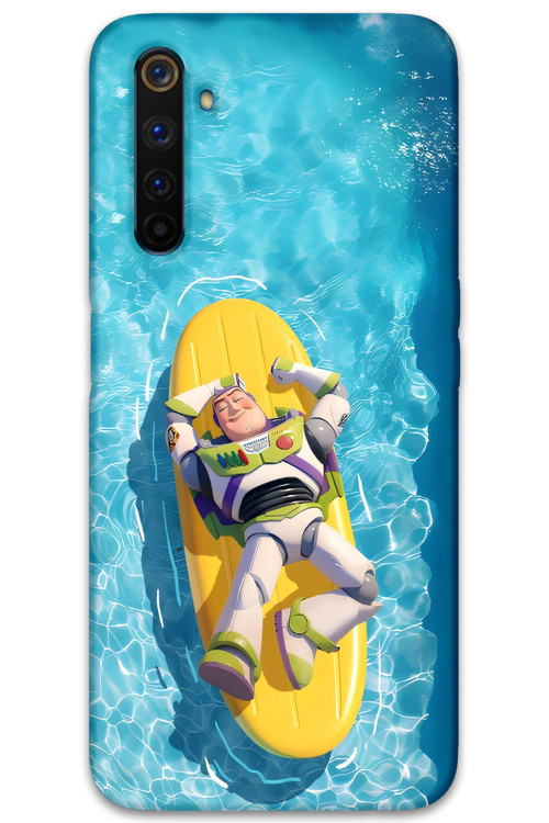 Realme 6 Pro Uyumlu Toy Story Desenli Telefon Kılıfı + Ekran Koruyucu - 5945