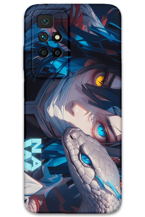 Xiaomi Redmi 10 Uyumlu Anime Desenli Telefon Kılıfı + Ekran Koruyucu - 5748