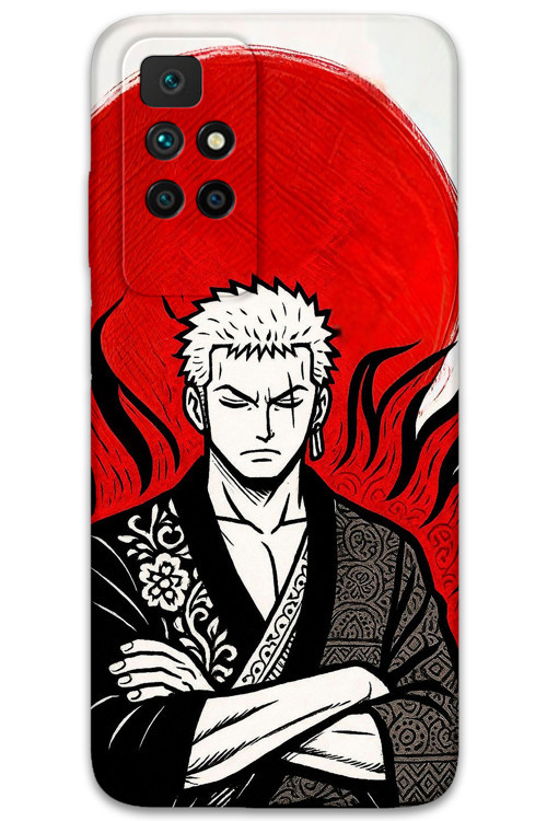 Xiaomi Redmi 10 Uyumlu Anime Desenli Telefon Kılıfı + Ekran Koruyucu - 5893