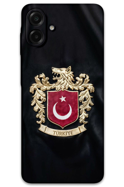Galaxy A07 Uyumlu Türk Desenli Telefon Kılıfı + Ekran Koruyucu - 5855