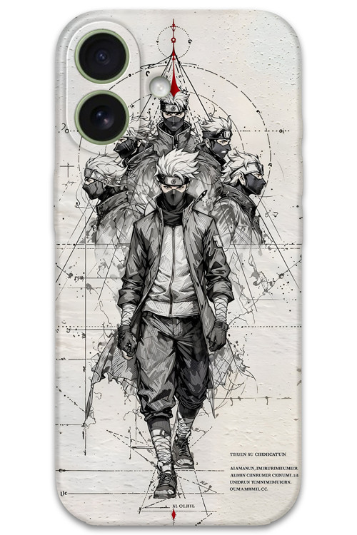 İphone 16 Plus Uyumlu Anime Desenli Telefon Kılıfı + Ekran Koruyucu - 5875