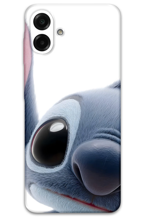 Galaxy A07 Uyumlu Stitch Desenli Telefon Kılıfı + Ekran Koruyucu - 5946