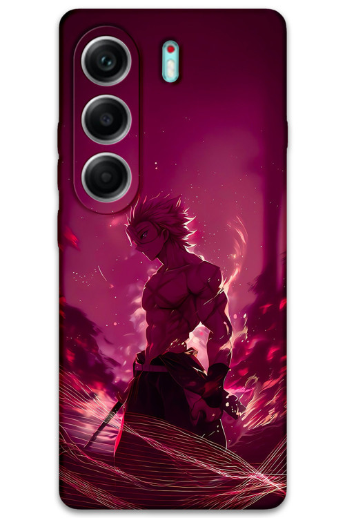 Tecno Camon 40 4G Uyumlu Anime Desenli Telefon Kılıfı + Ekran Koruyucu - 5905