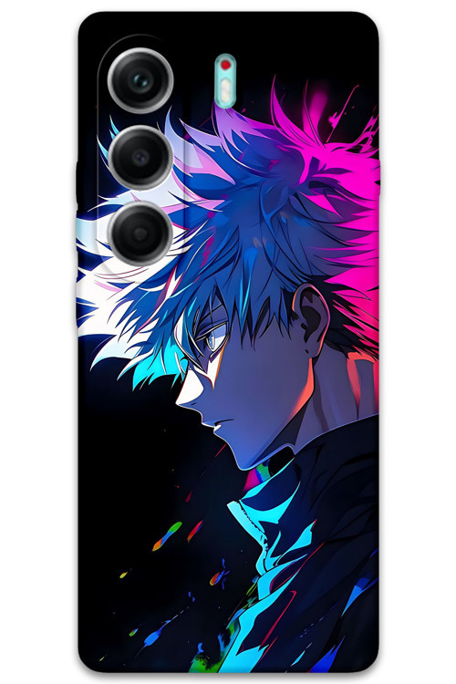 Tecno Camon 40 4G Uyumlu Anime Desenli Telefon Kılıfı + Ekran Koruyucu - 5906