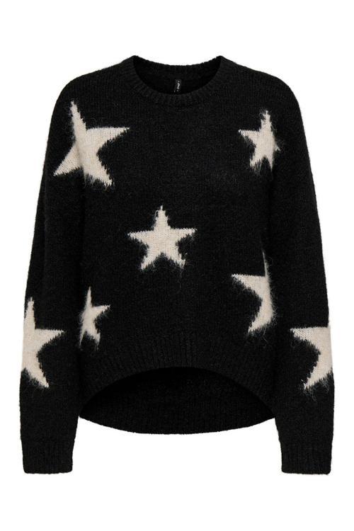 ONLAZU LS STAR O-NECK KNT