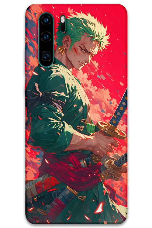 Huawei P30 Pro Uyumlu Anime Desenli Telefon Kılıfı + Ekran Koruyucu - 5894