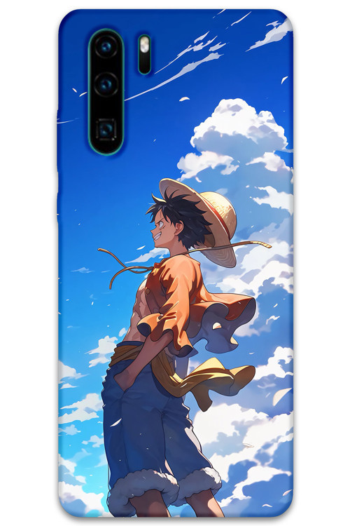 Huawei P30 Pro Uyumlu Anime Desenli Telefon Kılıfı + Ekran Koruyucu - 5889
