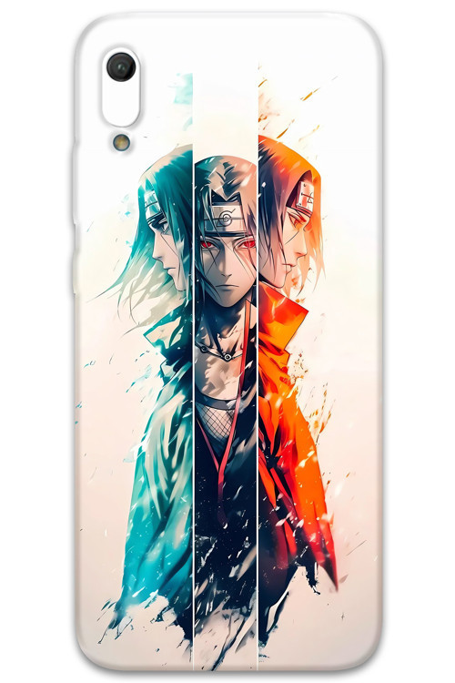 Huawei Y6 2019 Uyumlu Anime Desenli Telefon Kılıfı + Ekran Koruyucu - 5884