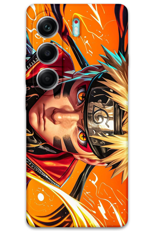 Tecno Camon 40 4G Uyumlu Anime Desenli Telefon Kılıfı + Ekran Koruyucu - 5911