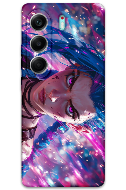 Tecno Camon 40 4G Uyumlu Anime Desenli Telefon Kılıfı + Ekran Koruyucu - 5912