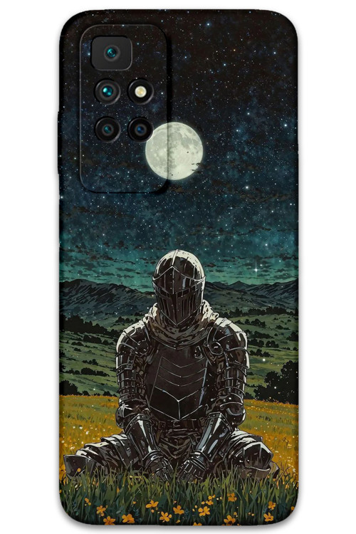 Xiaomi Redmi 10 Uyumlu Retro Desenli Telefon Kılıfı + Ekran Koruyucu - 5844