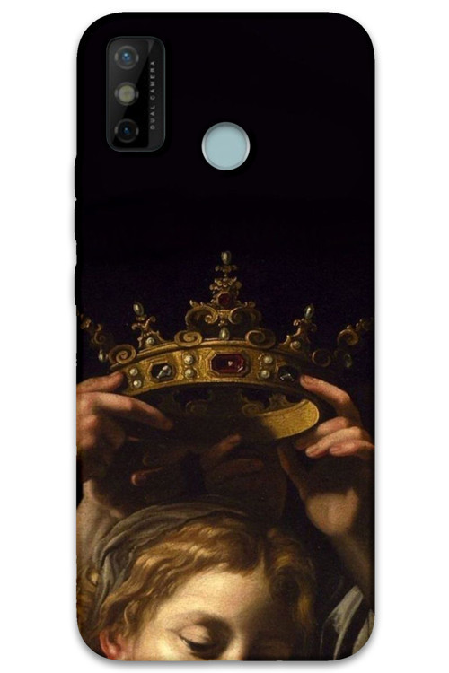 Tecno Spark 6 Go Uyumlu Retro Desenli Telefon Kılıfı + Ekran Koruyucu - 5833