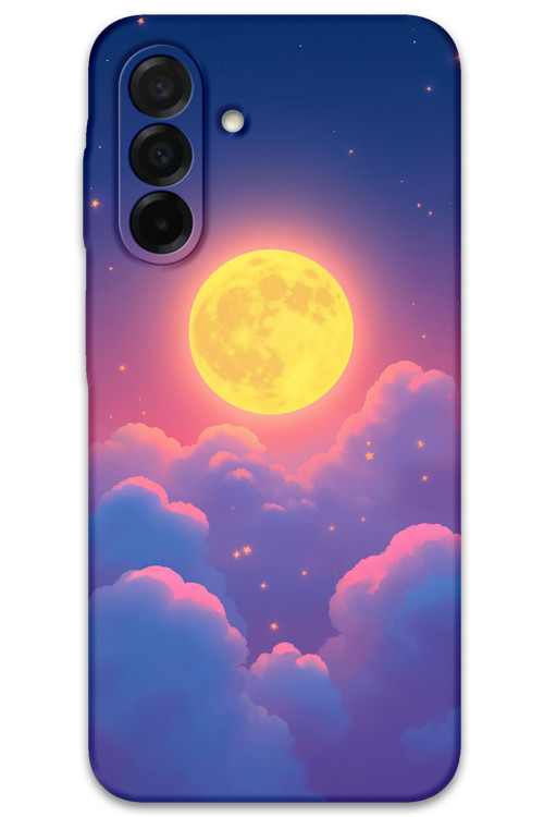 Galaxy A17 Uyumlu Uzay Desenli Telefon Kılıfı + Ekran Koruyucu - 5869