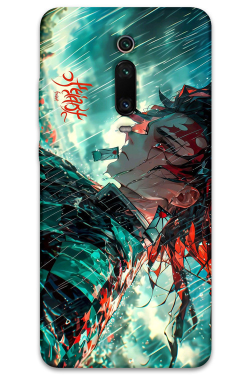 Xiaomi Mi 9T Uyumlu Anime Desenli Telefon Kılıfı + Ekran Koruyucu - 5909