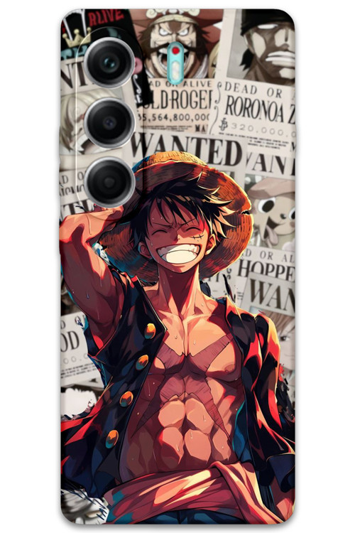 Tecno Camon 40 4G Uyumlu Anime Desenli Telefon Kılıfı + Ekran Koruyucu - 5754