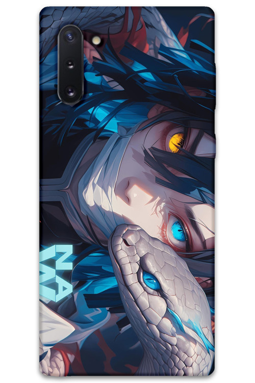 Galaxy Note 10 Uyumlu Anime Desenli Telefon Kılıfı + Ekran Koruyucu - 5748